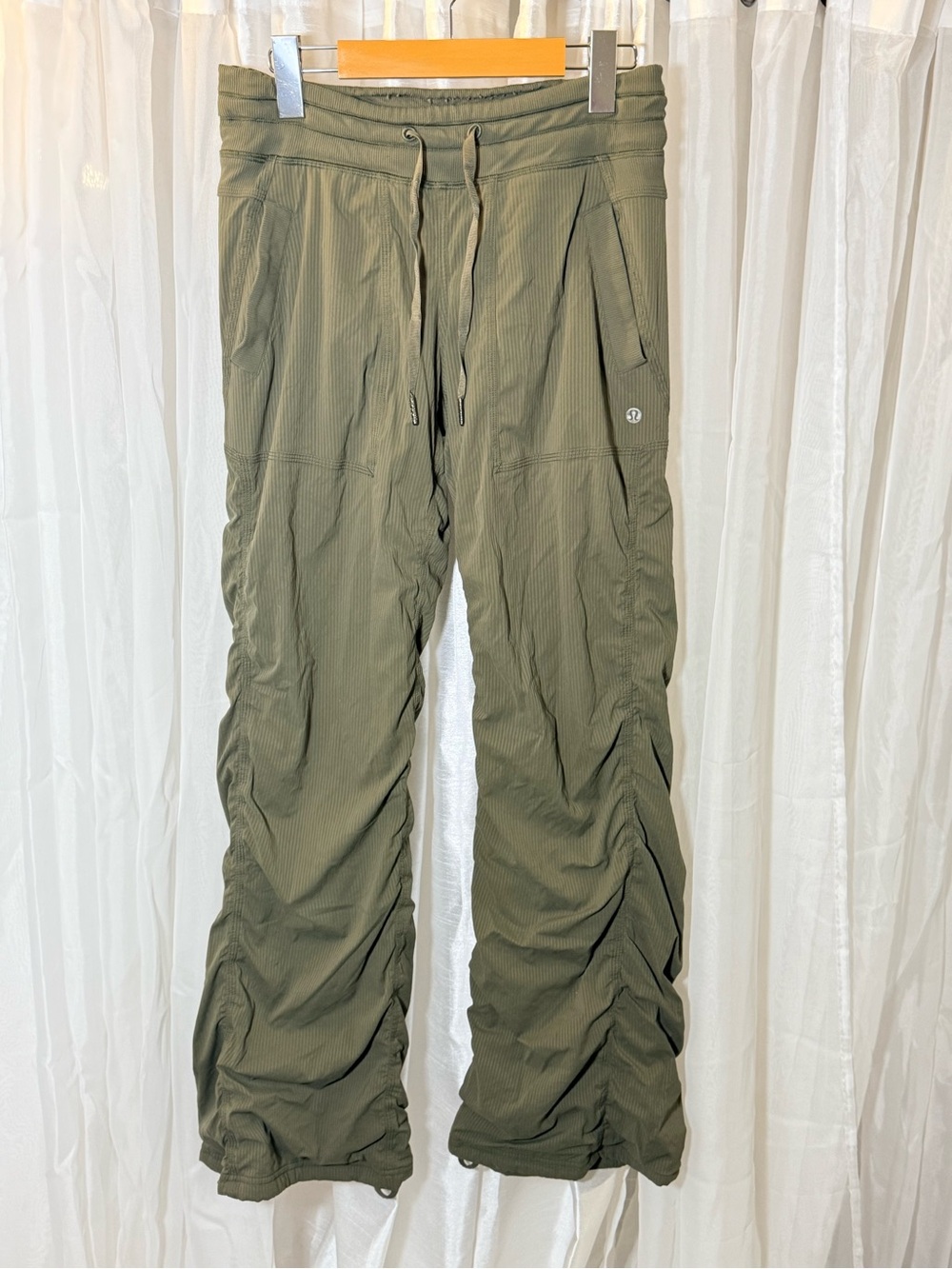 lululemon athletica Olive Green Drawstring Joggers